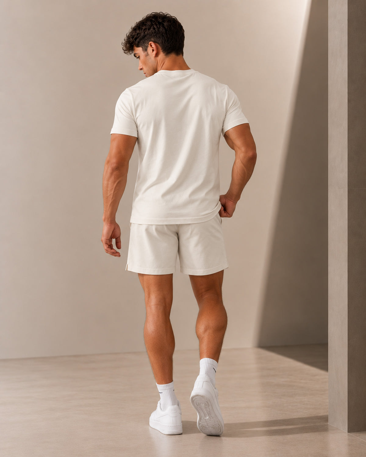 ESSENTIAL TEE — CLOUD