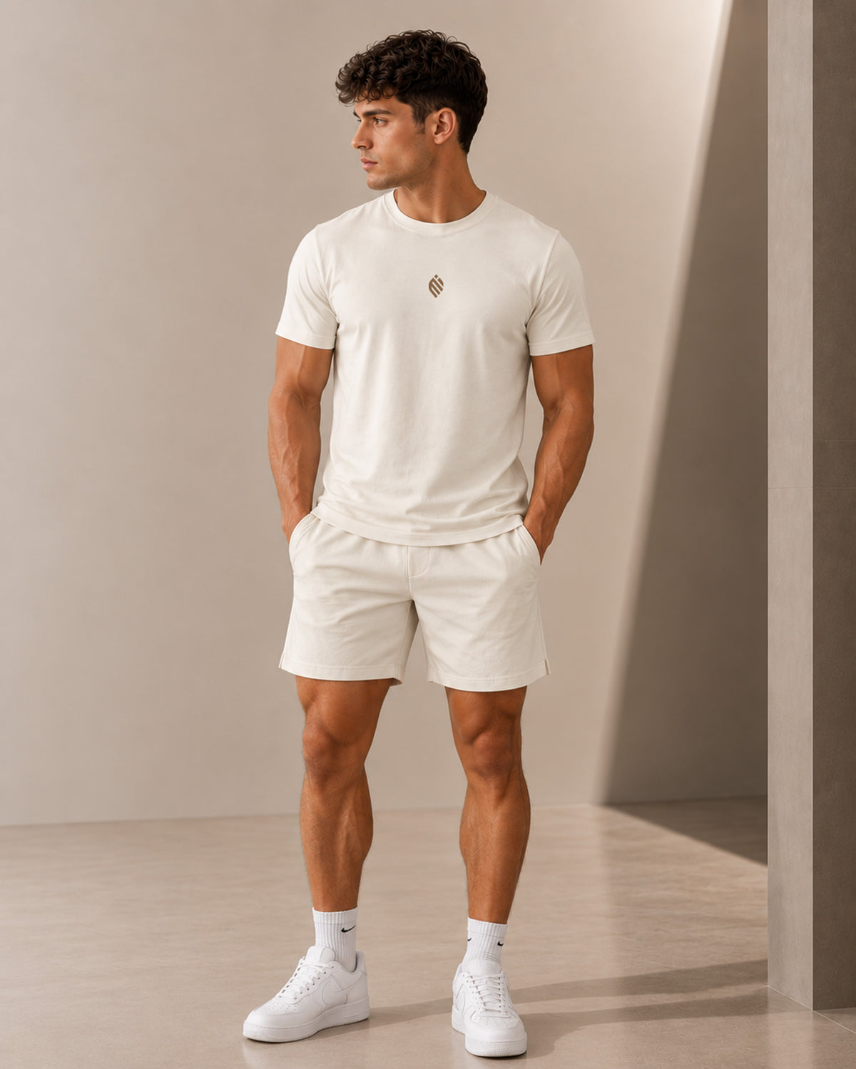 ESSENTIAL TEE — CLOUD