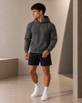 ESSENTIAL HOODIE — GRAPHITE